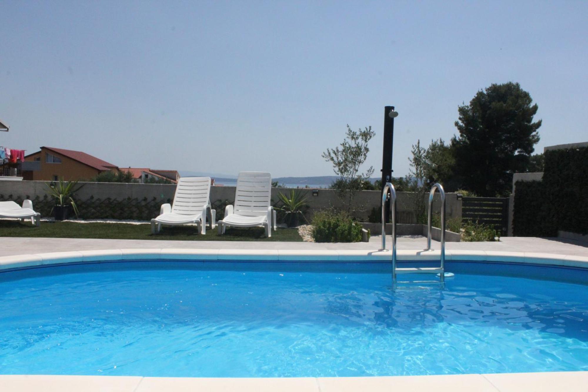 Villa Marta 3 Bedrooms, 2 Baths And Pool Kaštel Štafilić Eksteriør bilde