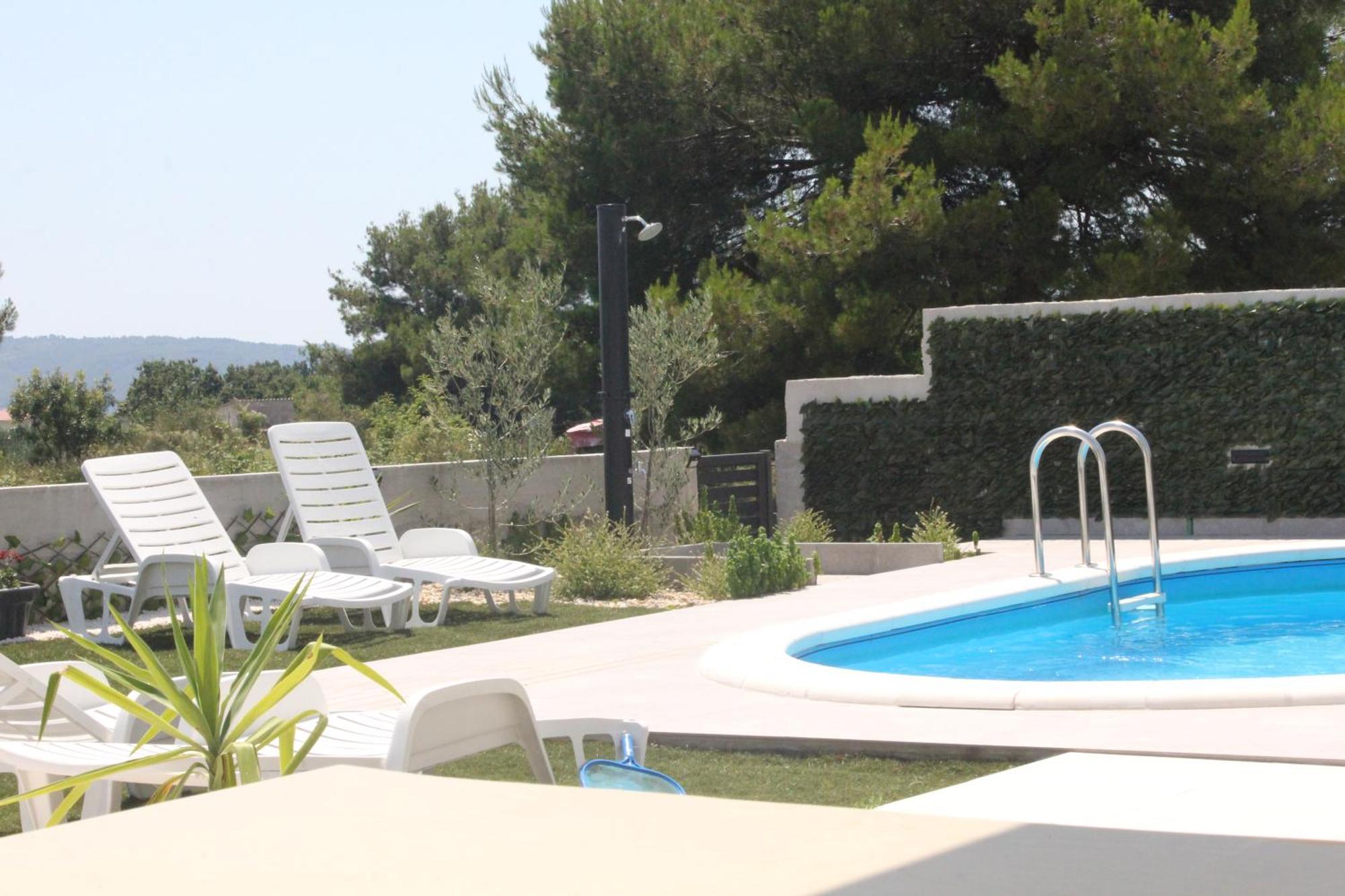 Villa Marta 3 Bedrooms, 2 Baths And Pool Kaštel Štafilić Eksteriør bilde