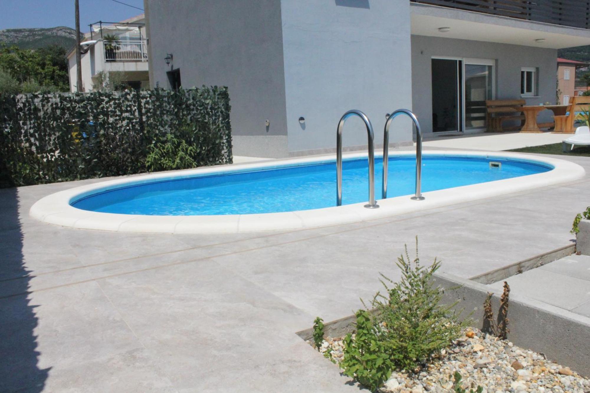 Villa Marta 3 Bedrooms, 2 Baths And Pool Kaštel Štafilić Eksteriør bilde